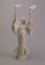 Danzatrice con torce da un centrotavola, Sevres, 1900
